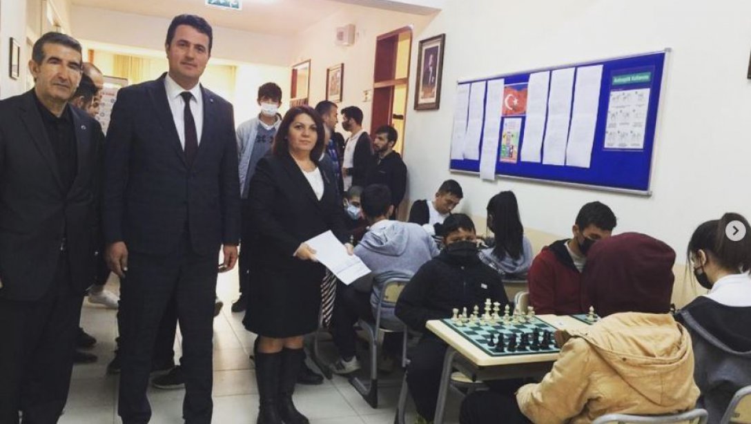 İlçemizde Satranç Turnuvası Düzenlendi